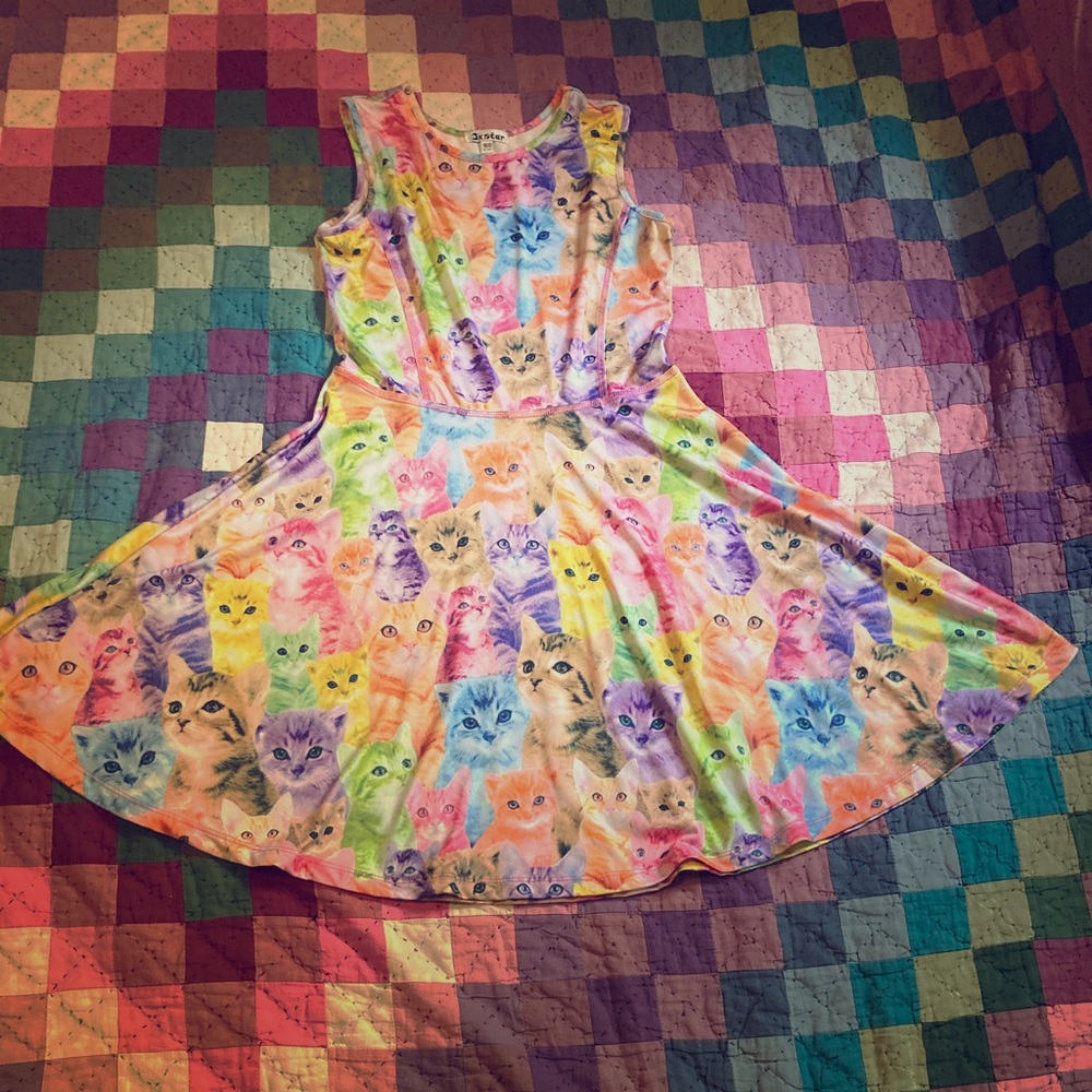 Kitten Skater dress